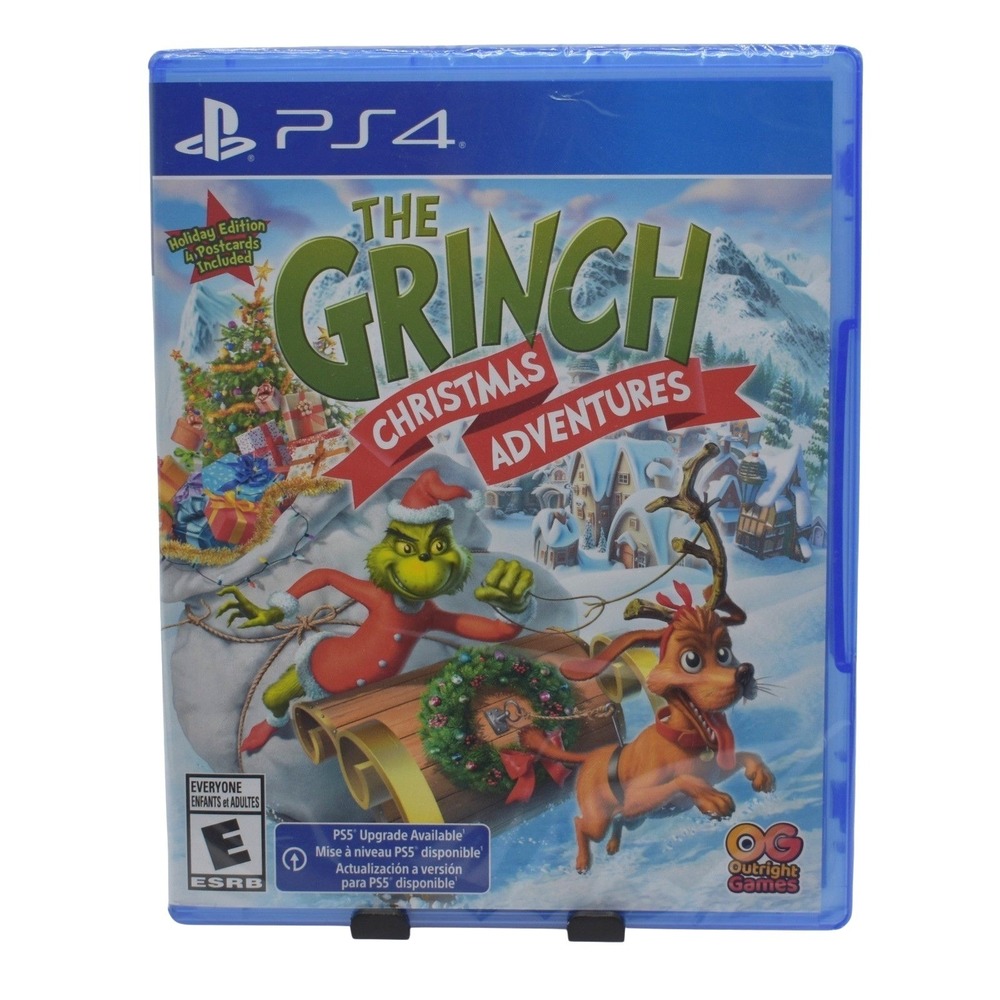The Grinch Christmas Adventures Playstation 4 PS4 Holiday Edition Brand New